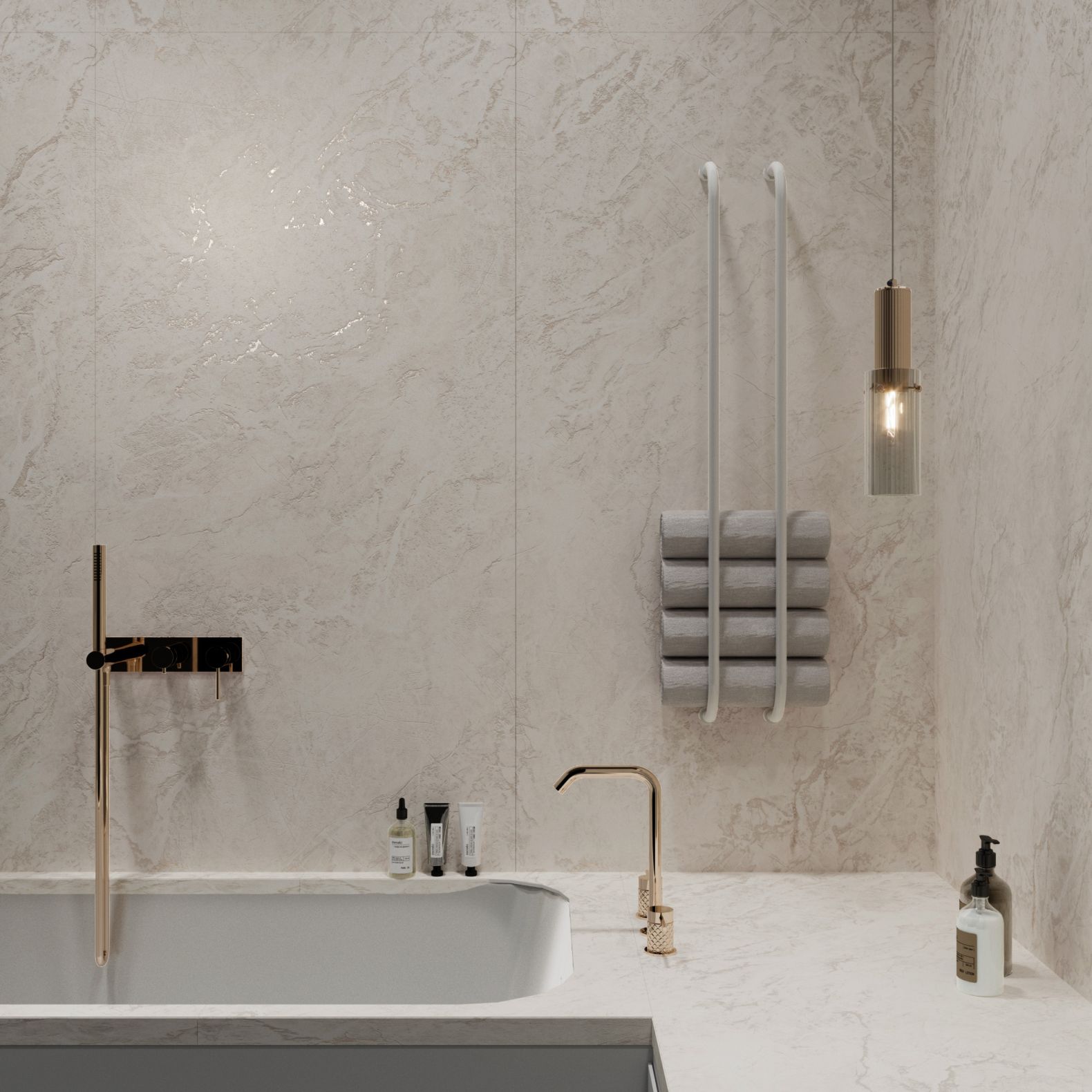 Керамогранит Creanza (Креанза) Bolivia Crema 80х160 см, CZ-CR01-B