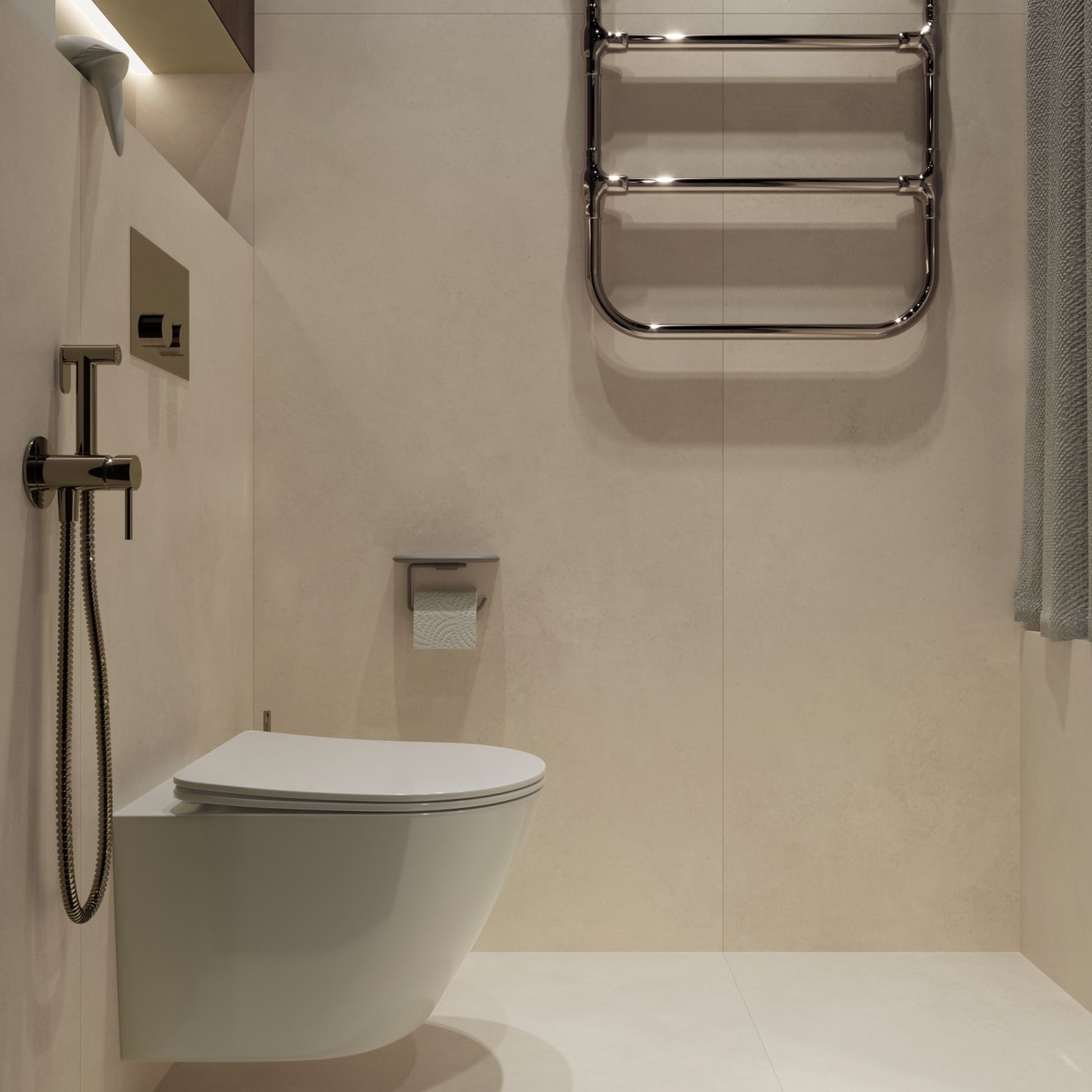 Керамогранит Creanza (Креанза) Cement Beige 80х160 см, CZ-RT03-B