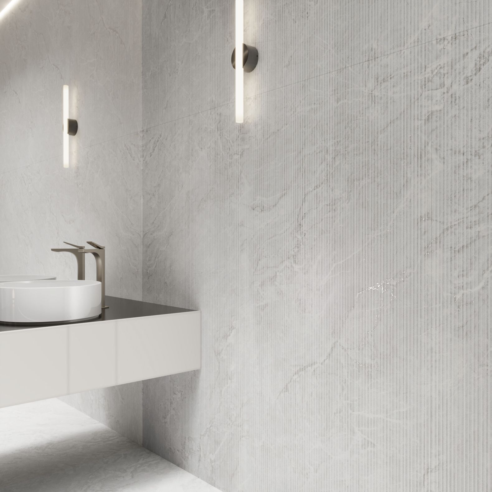 Керамогранит Creanza (Креанза) Bolivia Ice Decor 80х160 см, CZ-CR02-D