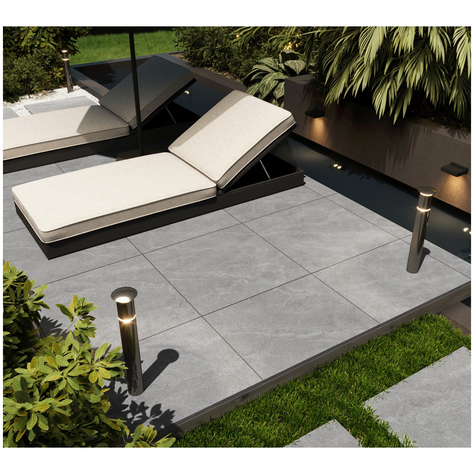 Керамогранит Креанза Castello Gris 60x60 см EX-209, Creanza