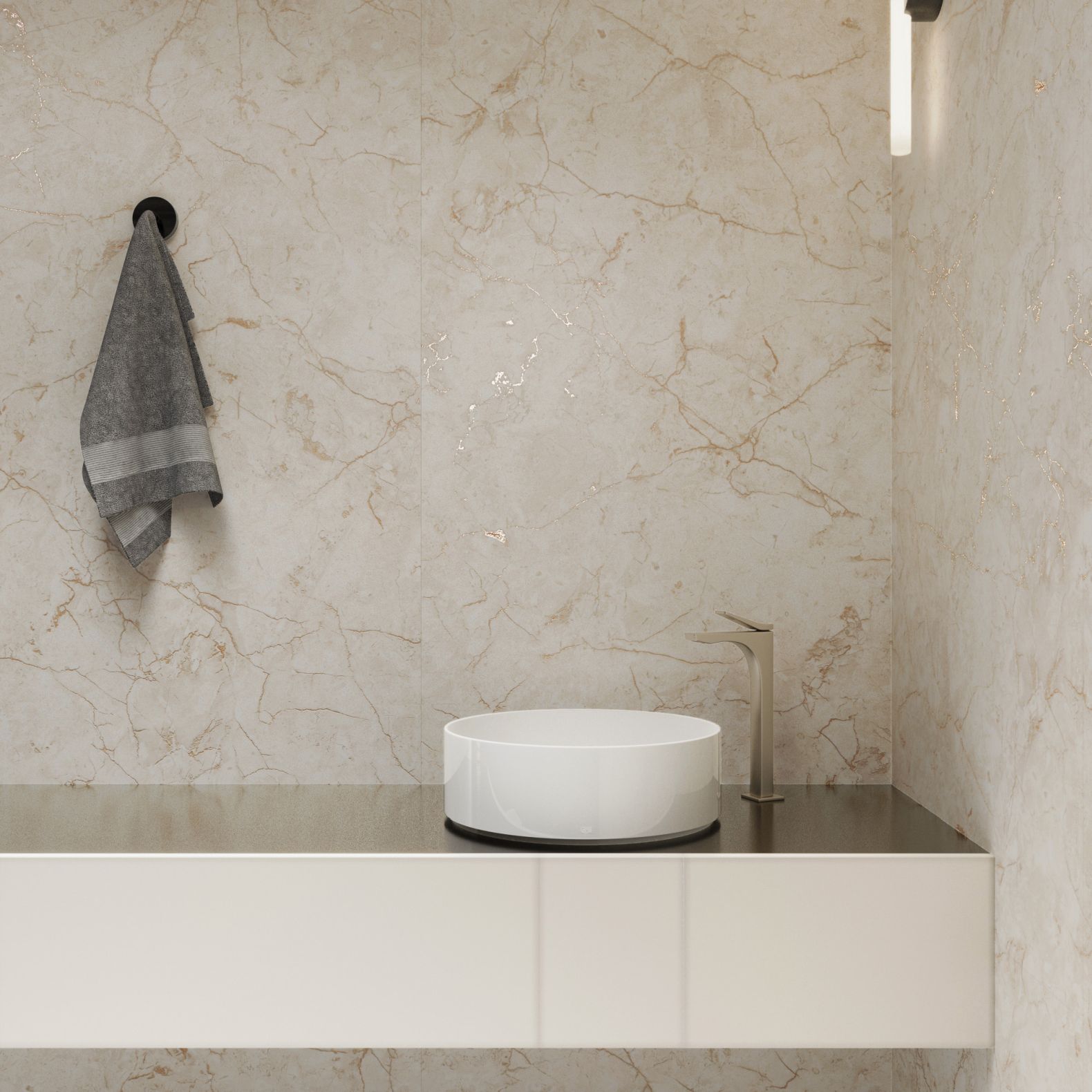 Керамогранит Creanza (Креанза) Novelle Beige 80х160 см, CZ-CR04-B