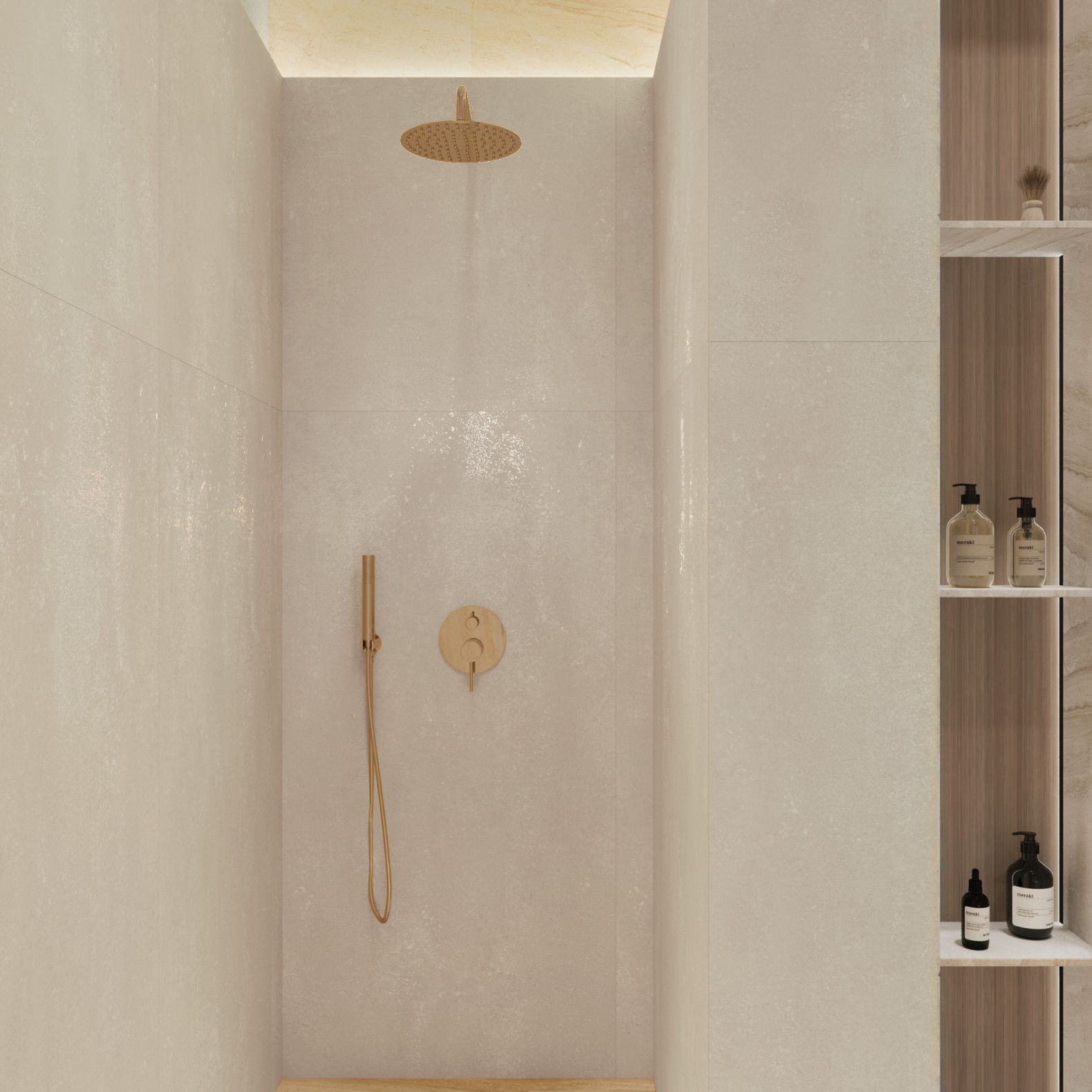 Керамогранит Creanza (Креанза) Canvas Crema 80х160 см, CZ-GL01-B