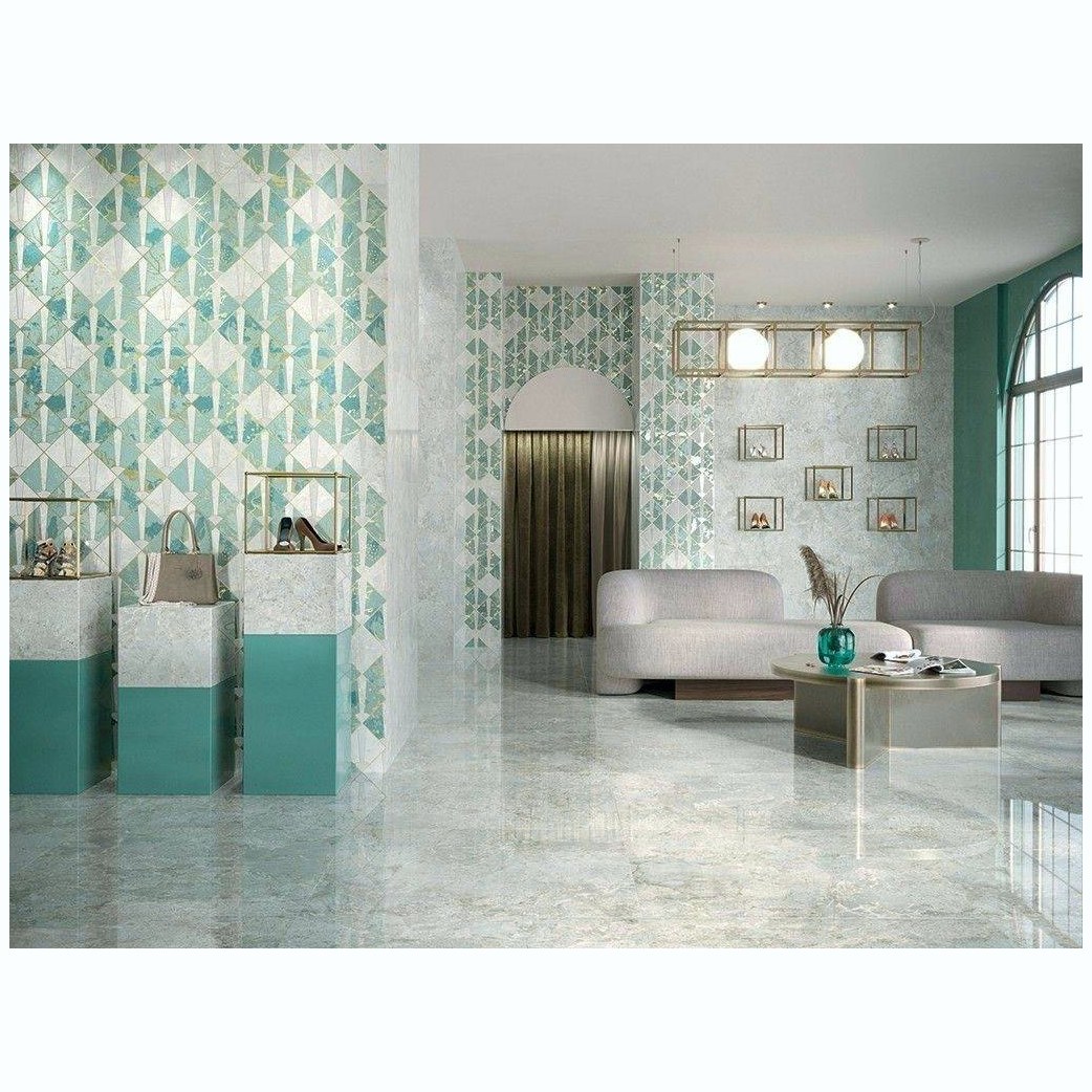 Керамогранит Dune Amazonite 60х120 см голубой полированная 188642