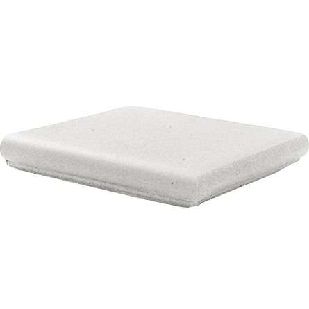 Ступень клинкерная флорентийская угловая Canada Gres (Каньяда Грес) Blanco 012 White 33х33х1.8 см