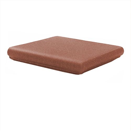 Cтупень клинкерная флорентийская угловая Canada Gres (Каньяда Грес) Natura Red 018 33х33х1.8 см
