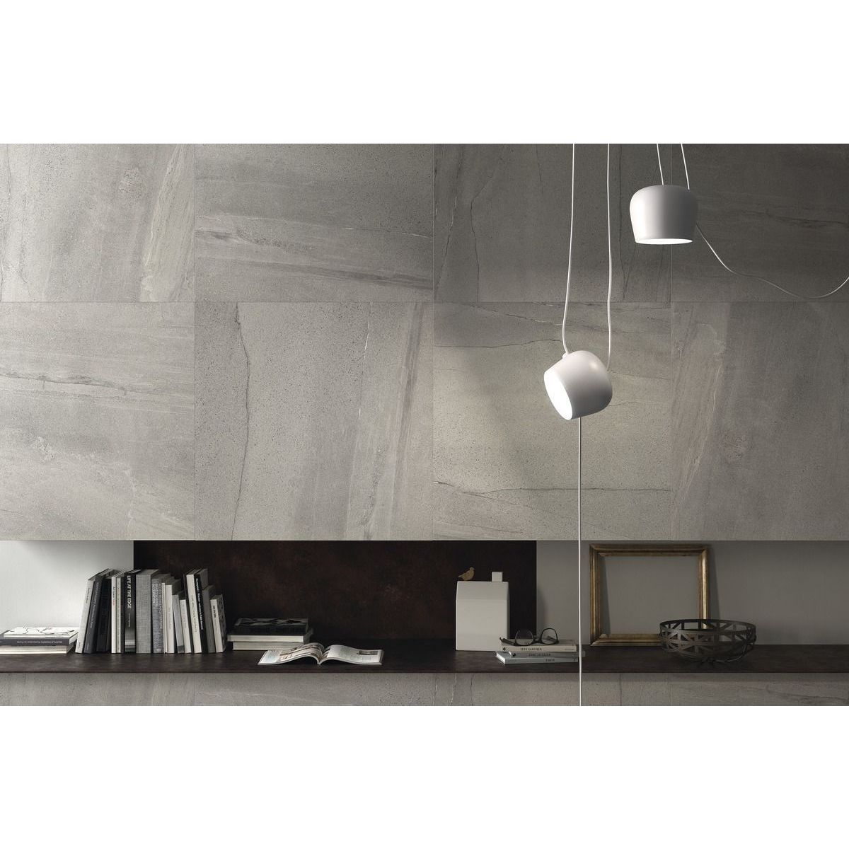 Керамогранит Ariostea Ceramica (Ариостэ Керамика) Ultra Pietre Basaltina Grey natural 100x100 см, UP6S100443