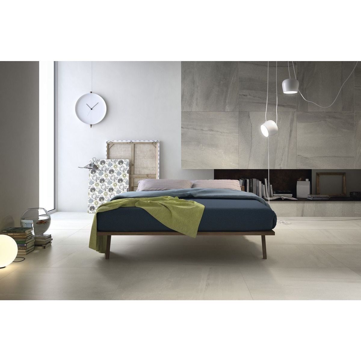 Керамогранит Ariostea Ceramica (Ариостэ Керамика) Ultra Pietre Basaltina White natural 100x300 см, UP6S310446