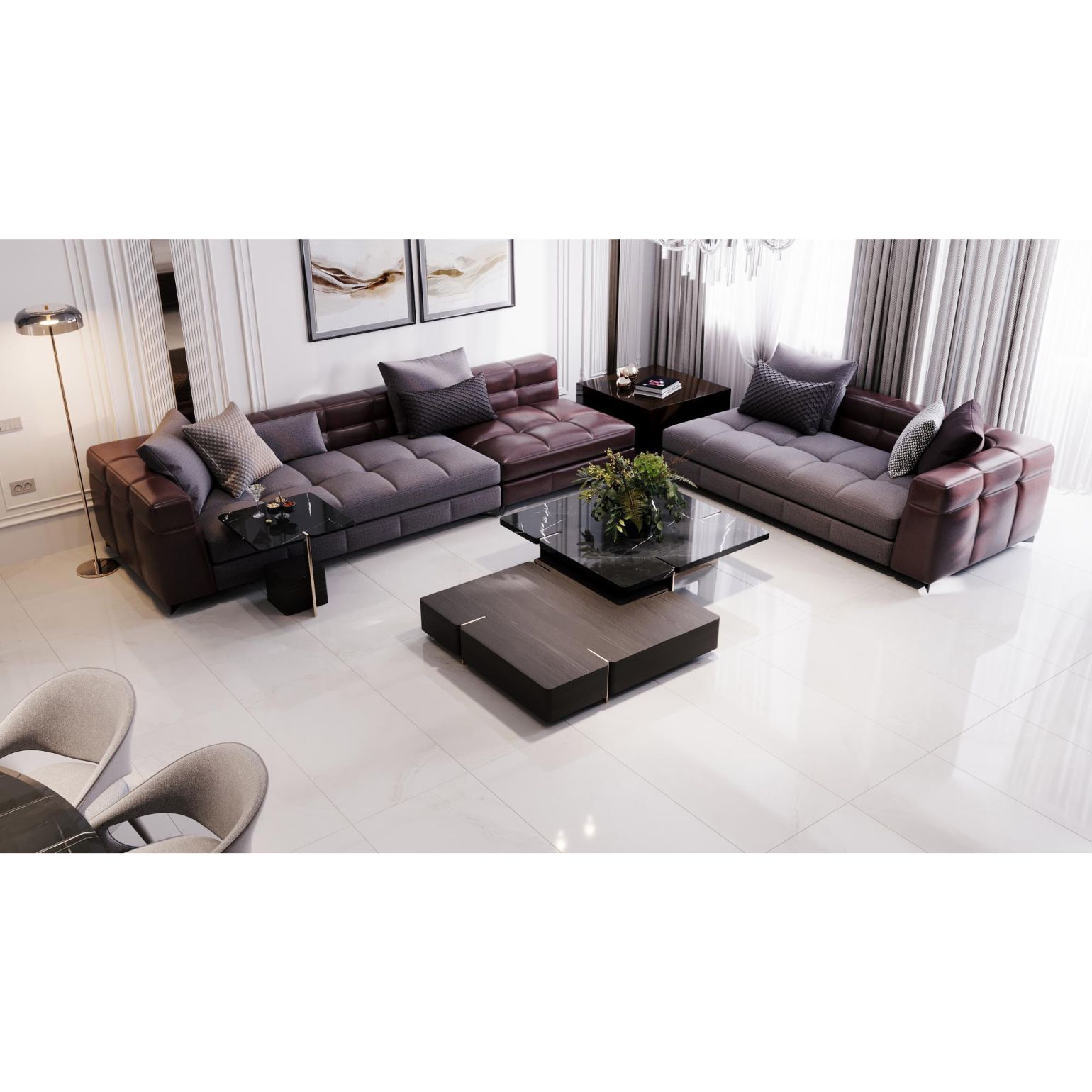 Керамогранит Kerald (Кералд) Predo Onyx Glossy 60х120 см