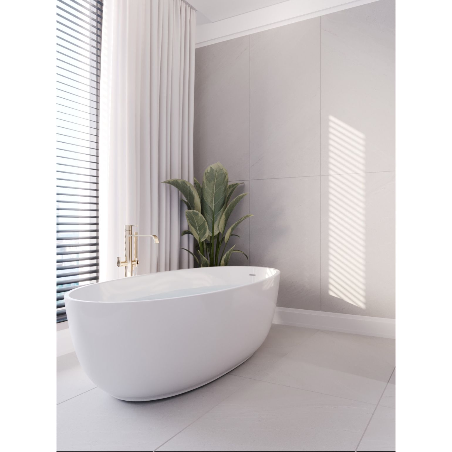 Керамогранит Kerald (Кералд) Burlington White Matt 60х120 см