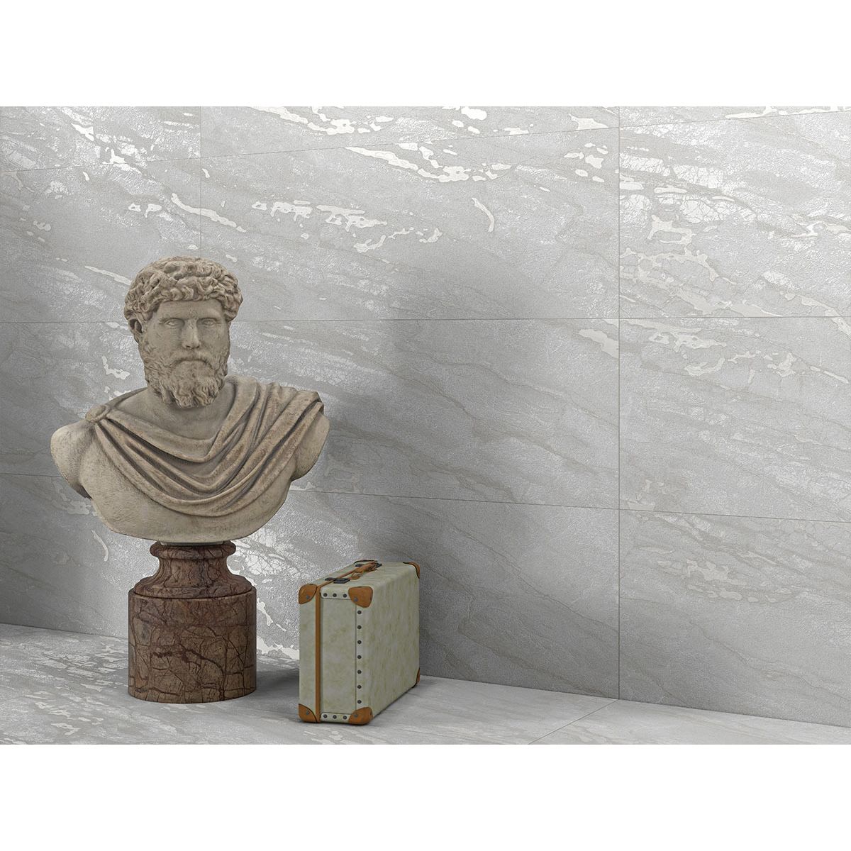 Керамогранит Kerald (Кералд) Arce Blanco 4D 60х120 см
