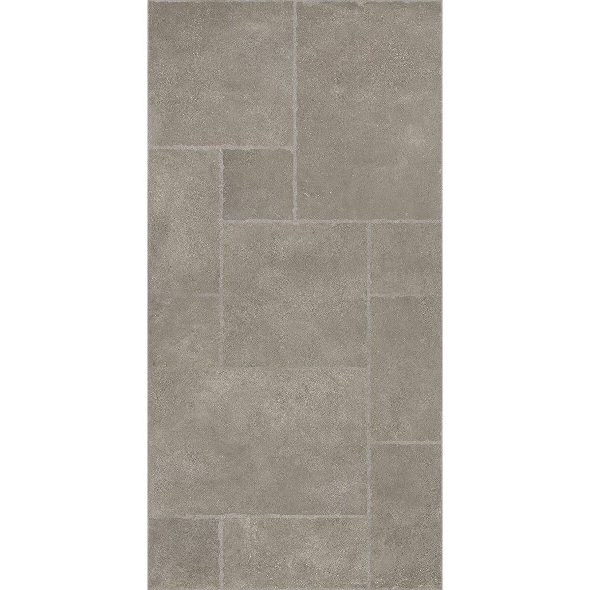 Керамогранит Mozart (Моцарт) Concrete Smoke Cubix 60x120 см