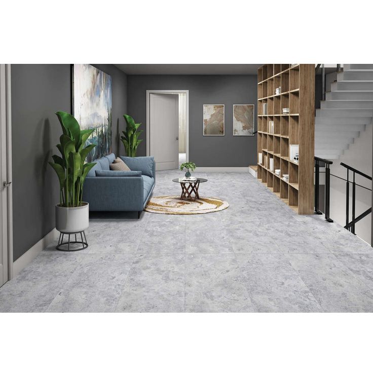 Керамогранит Eurotile IND (Евротайл Инд) Rock Gris 60x120 см, 7930138703944