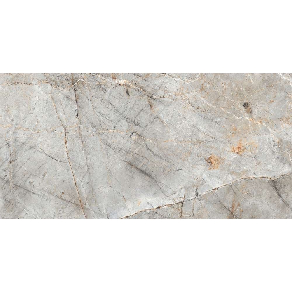 Керамогранит Eurotile IND (Евротайл Инд) River Grey Glossy 60x120 см, 7930138702480