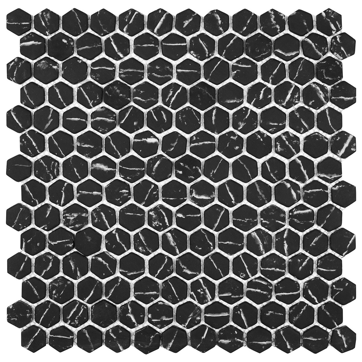 Мозаика Imagine!Lab Стекло 25х33 см черная матовая AGHG23-BLACK