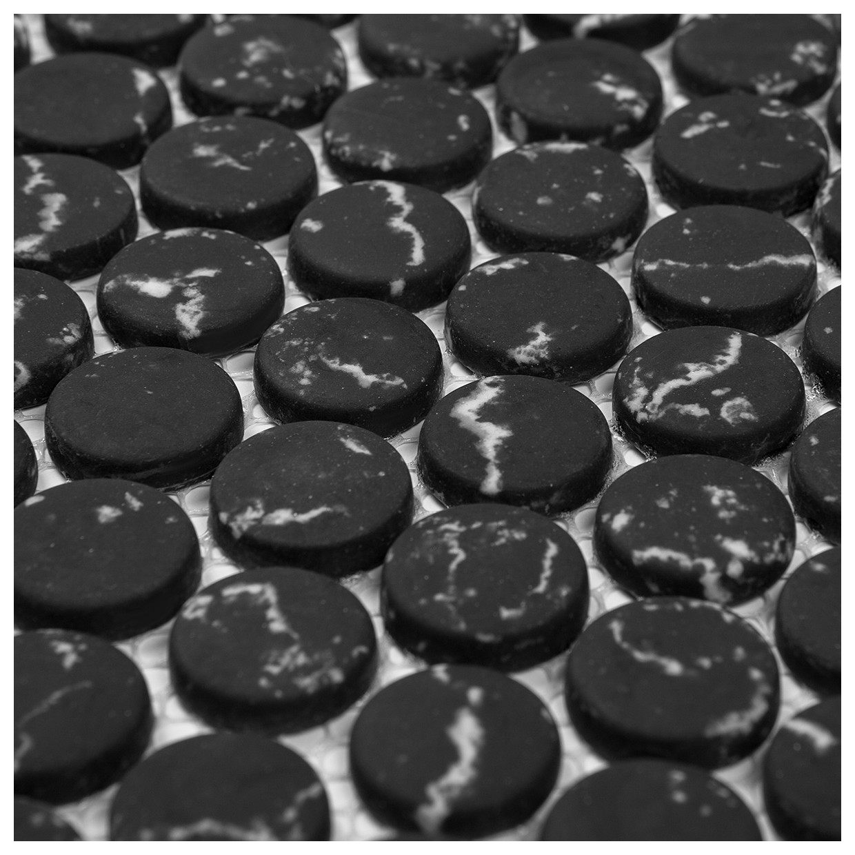 Мозаика Imagine!Lab Стекло 20х20 см черная матовая AGKO19-BLACK