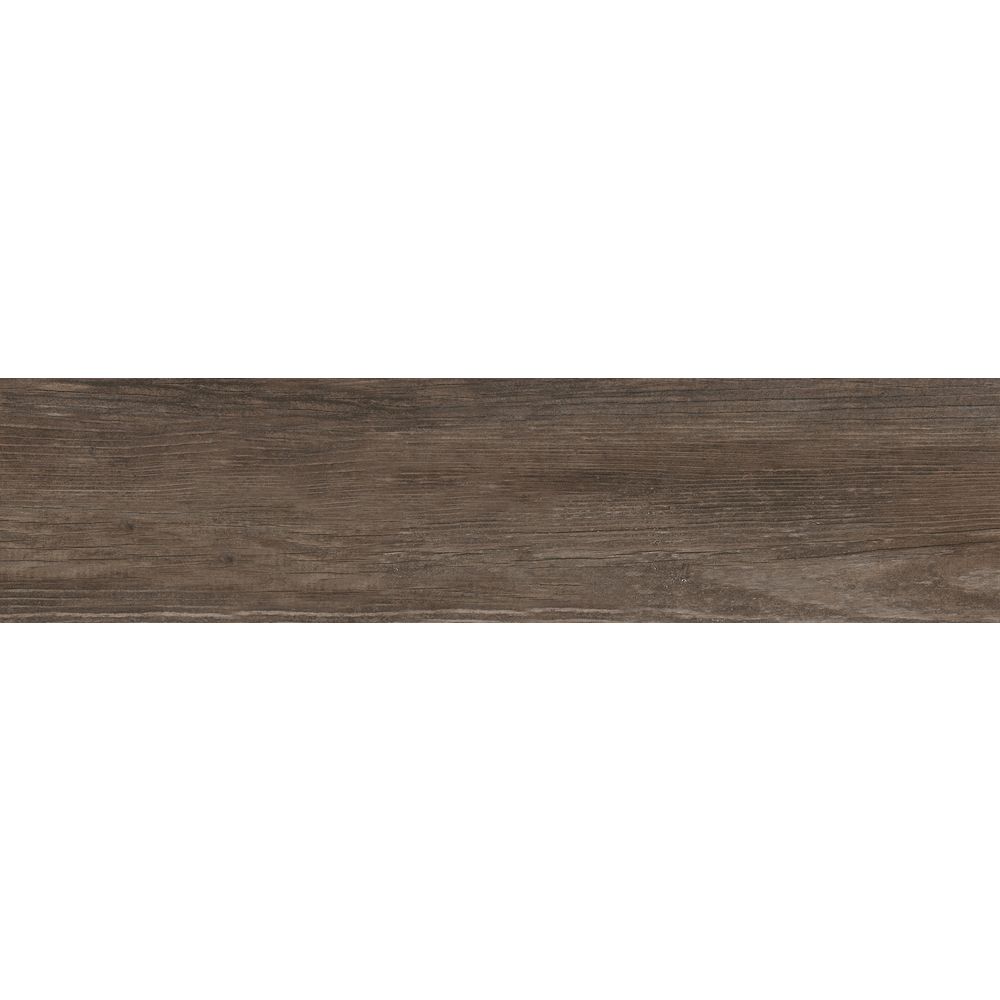 Керамогранит Cersanit (Церсанит) Rustic темно-коричневый ректификат 21,8x89,8 см, WR4T513