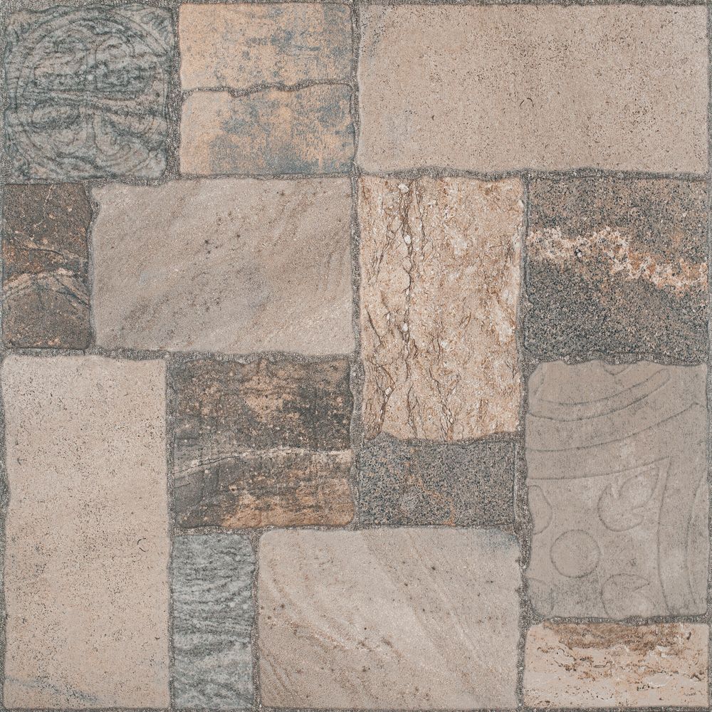 Керамогранит Cersanit (Церсанит) Rock бежевый 42x42 см, RO4R012