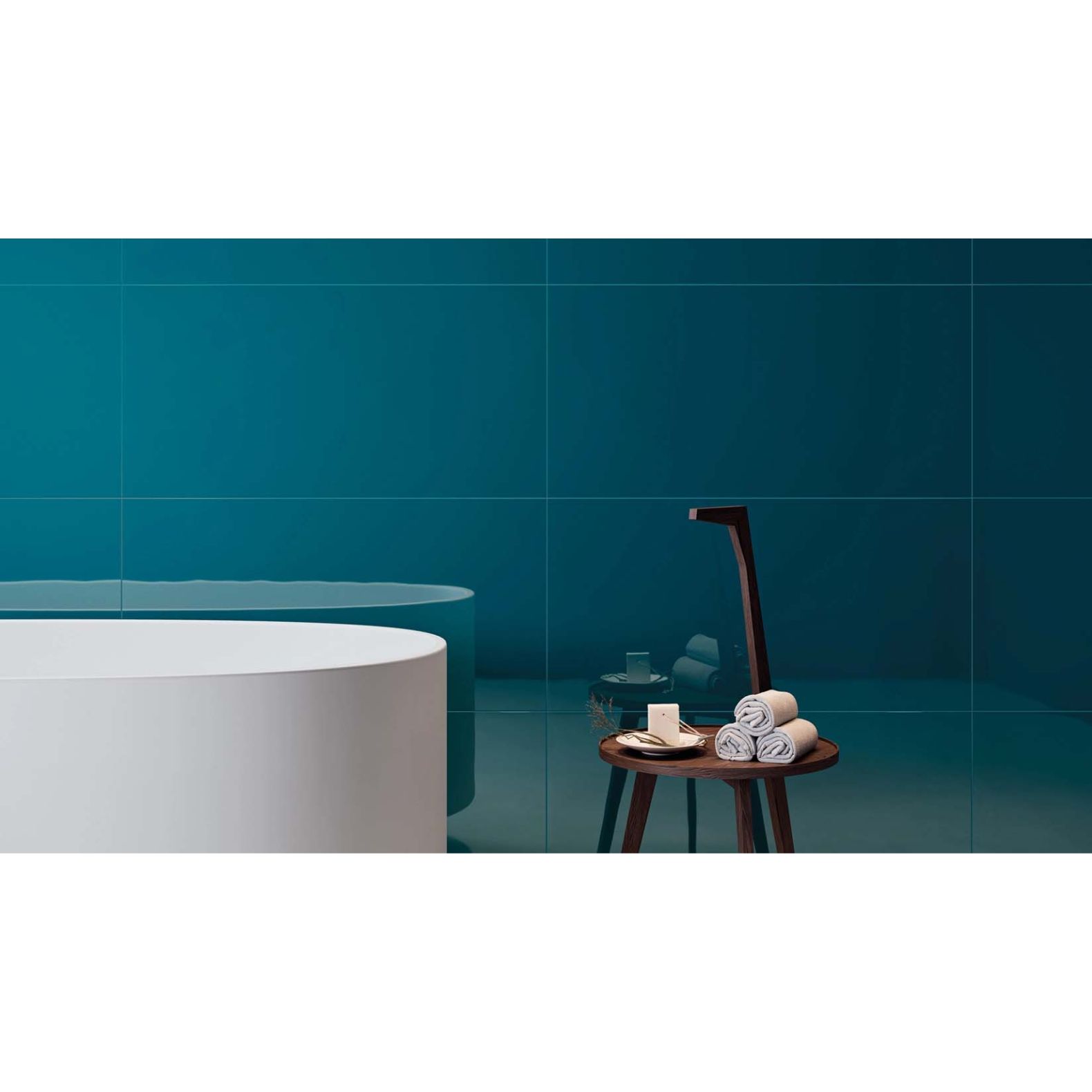 Керамическая плитка Italon (Италон) 3D Experience Блу Глосcи 40х80 см, толщ. 8.5 мм, 600010002358