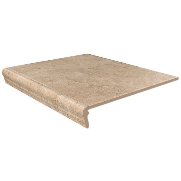 Ступень Kerama Marazzi (Керама Марацци) фронтальная Фаральони песочная 34х40.2 см, SG158300RGR