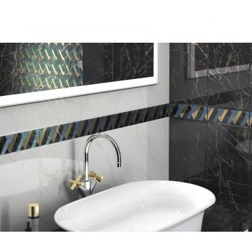Бордюр Kerama Marazzi (Керама Марацци) Алькала 7х30 см, толщ. 11 мм (AD/B461/SG9322)