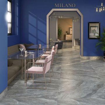 Керамогранит Kerama Marazzi (Керама Марацци) Гриджио Серый Обрезной 60х119,5 см, толщ. 9 мм, DL502820R (2 плиты)