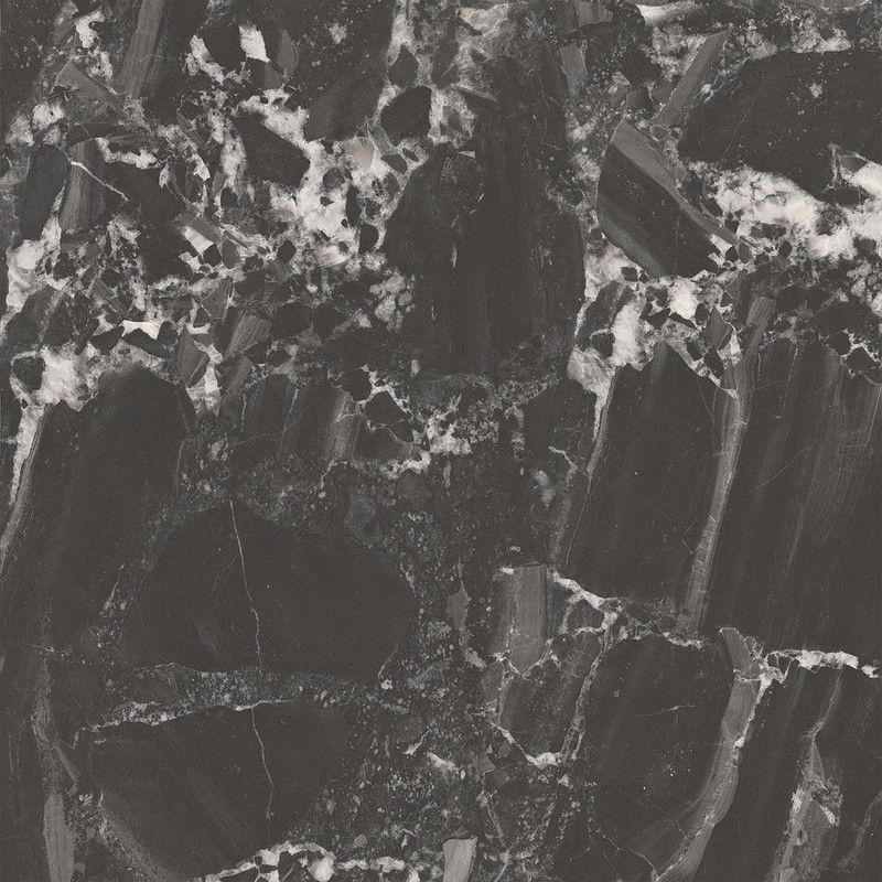 Керамогранит Kerama Marazzi (Керама Марацци) Риальто чёрный матовый обрезной 80x80 см, SG850790R