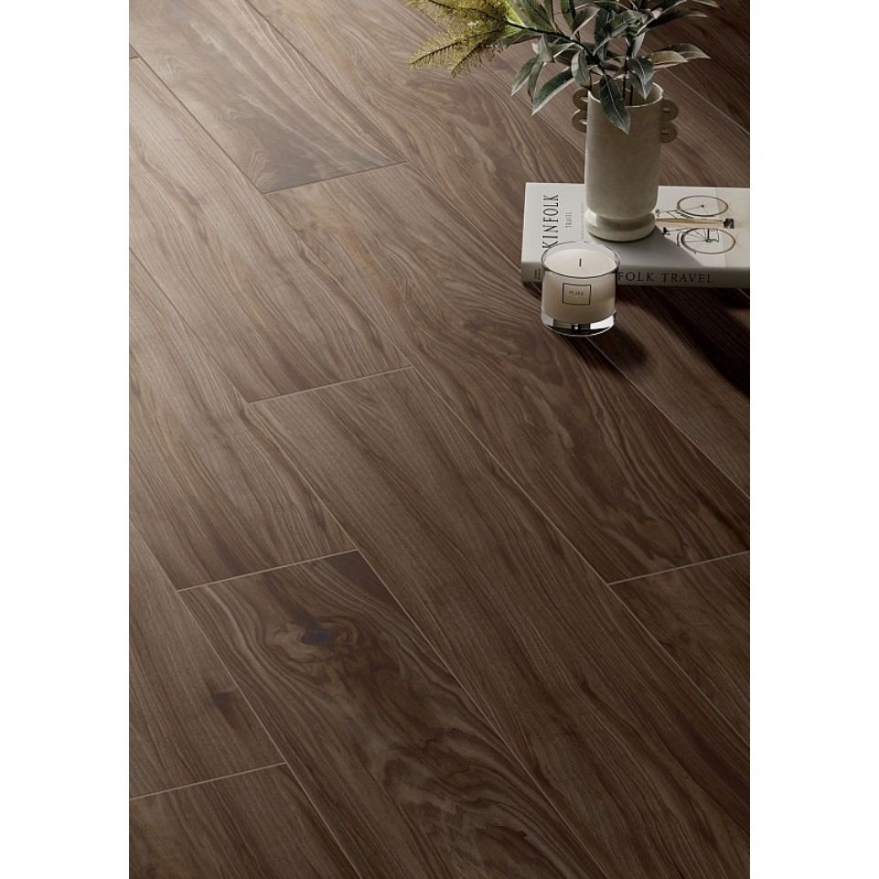 Керамогранит Vitra LucidWood Венге Матовый R10A Ректификат K948125R 20х120 см