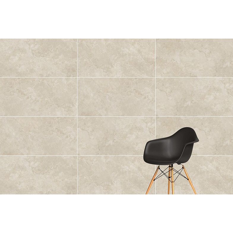 Керамогранит Vitra (Витра) CityStone Травертин Клауд матовый R10A 7 ректификат 60x120 см, K951848R0001VTEP
