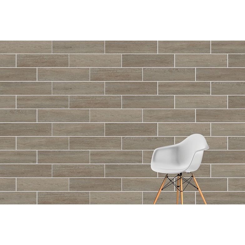 Керамогранит Vitra (Витра) SoftWood Греж Матовый R10A 7R 20x80 см, K952397R0001VTE0