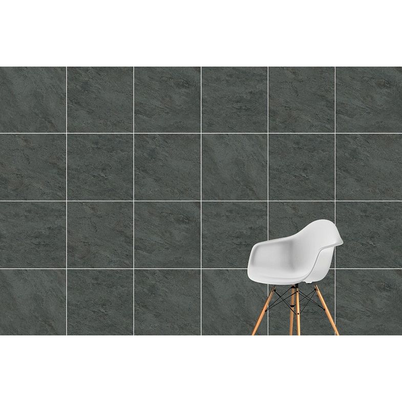 Керамогранит Vitra (Витра) Quarstone Антрацит Матовый R10B ректификат 60x60x0.8 см, K948044R0001VTET