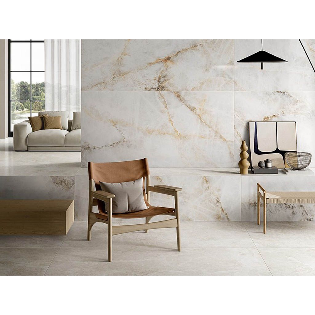 Керамогранит Vitra (Витра) MarbleS Оникс Кристал R9 лаппатированный 60x120 см, K948093LPR01VTER
