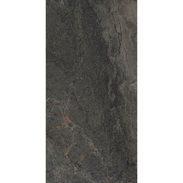 Керамогранит Vitra (Витра) StoneS Пьетра Рома Антрацит Матовый Ректификат 60x120 см, K948102R0001VTER