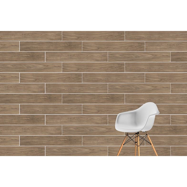Керамогранит Vitra (Витра) Wood-X Орех Тауп Матовый Ректификат R10A 20х120x0.9 см, K949584R0001VTEB