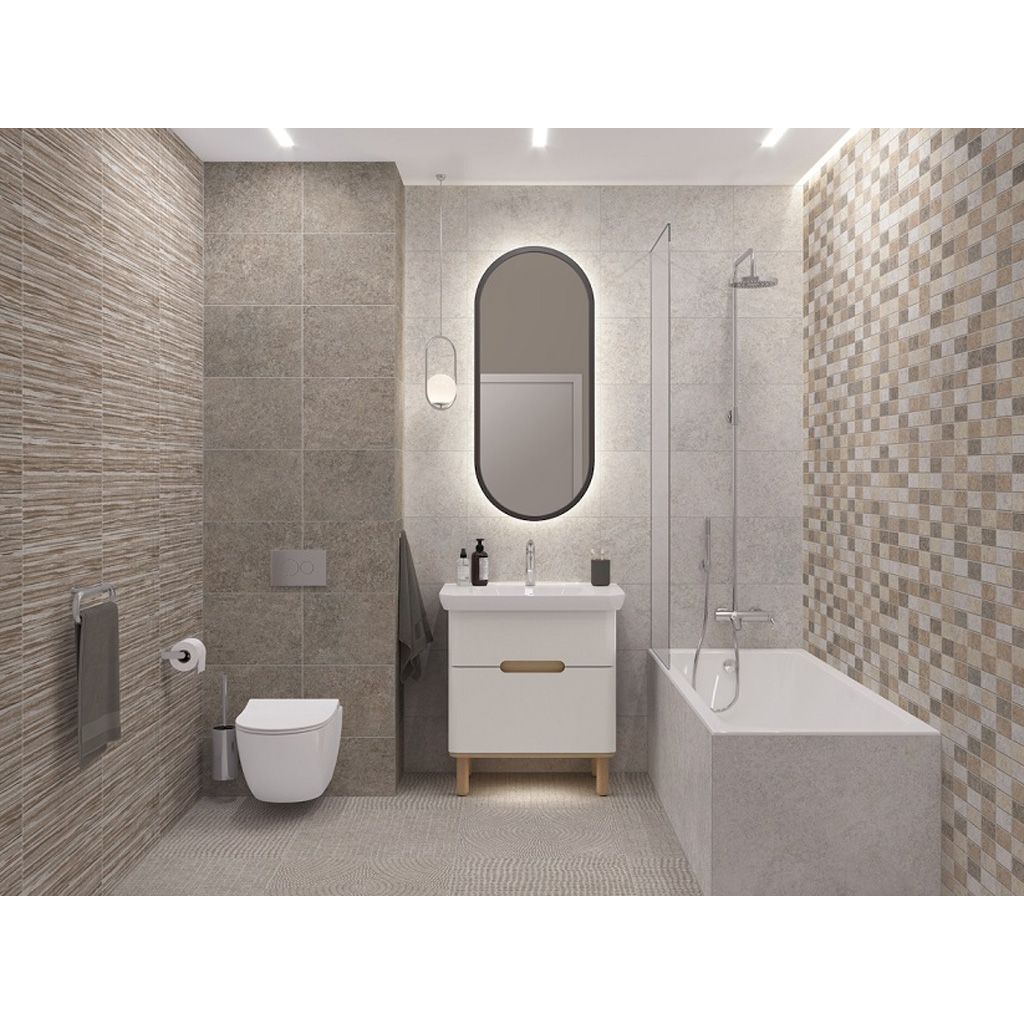 Керамогранит Vitra (Витра) Stone-X Тауп Матовый 60х60 см, K949782R0001VTE0