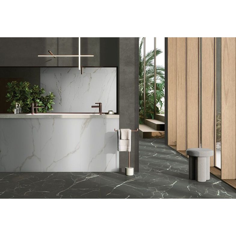 Керамогранит Vitra (Витра) SilkMarble Калакатта Оро Матовый R9 Ректификат 60x120x0.9 см, K951682R0001VTSP