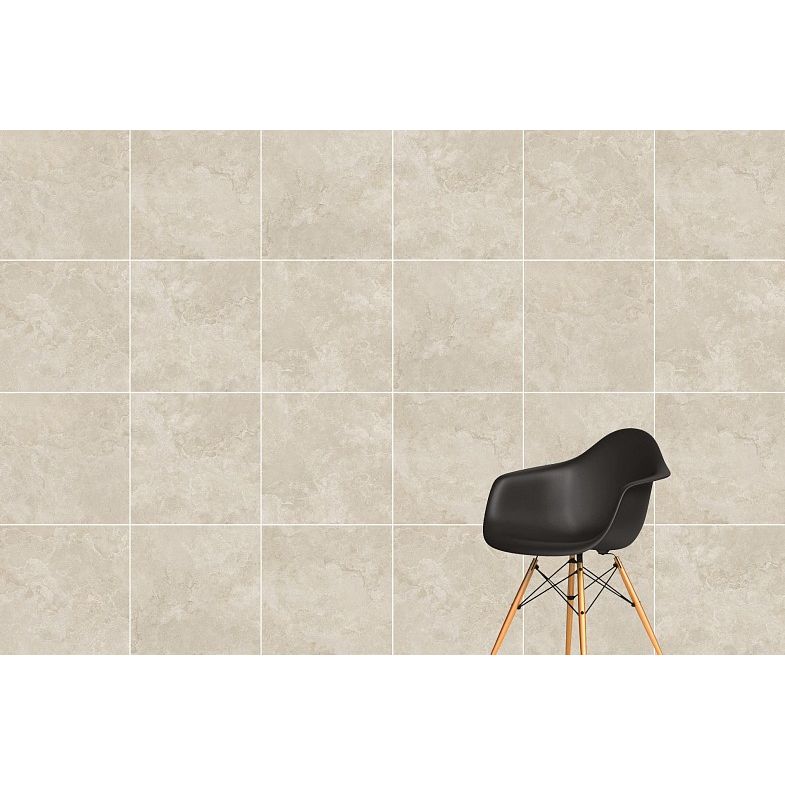 Керамогранит Vitra (Витра) CityStone Травертин Клауд Матовый R10A ректификат 60x60x0.9 см, K951841R0001VTEP