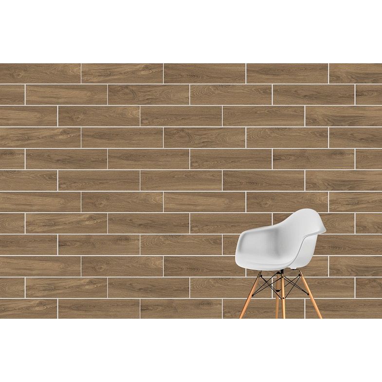 Керамогранит Vitra (Витра) RoyalWood Венге матовый R10A ректификат 20х80x0.9 см, K952405R0001VTE0