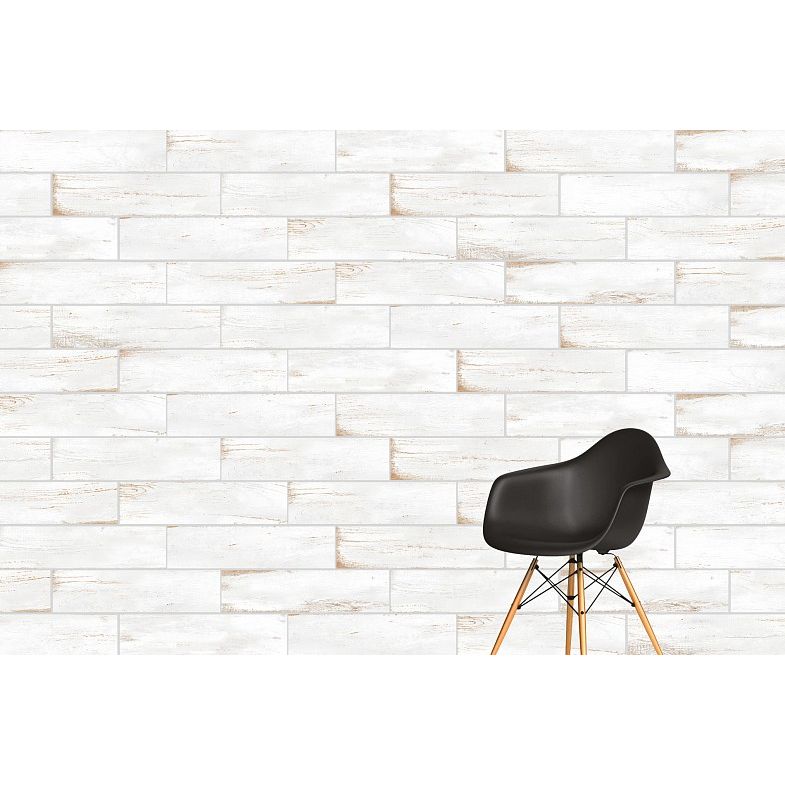 Керамогранит Vitra (Витра) RusicWood Белый Матовый R10A ректификат 20х80x0.8 см, K952414R0001VTET