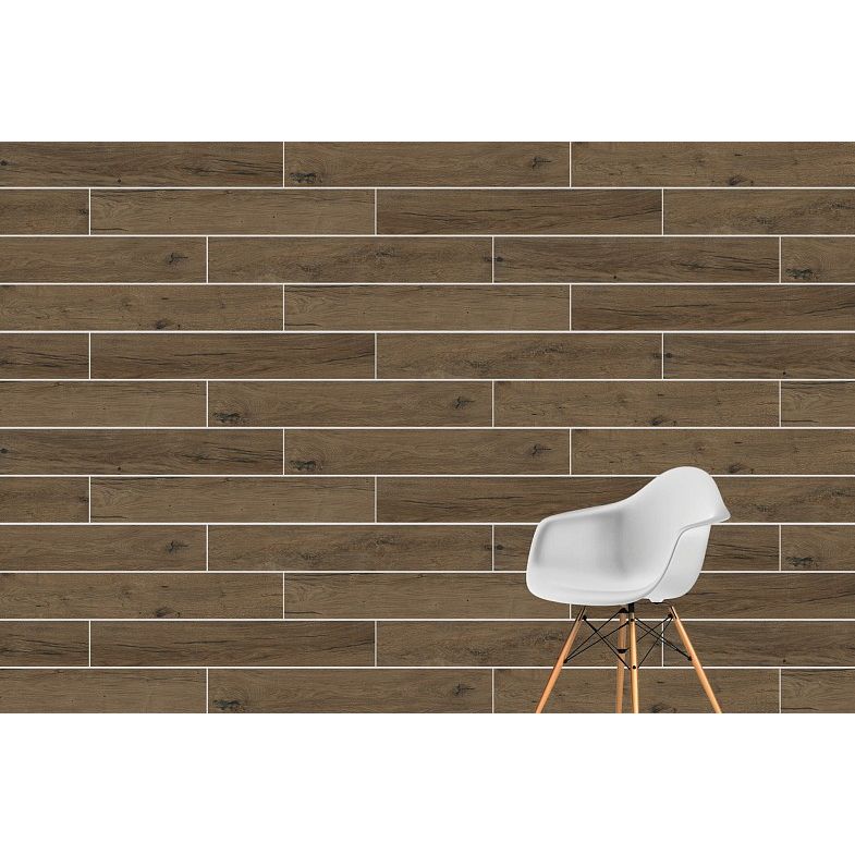 Керамогранит Vitra (Витра) CraftWood Тауп матовый 20х120 см