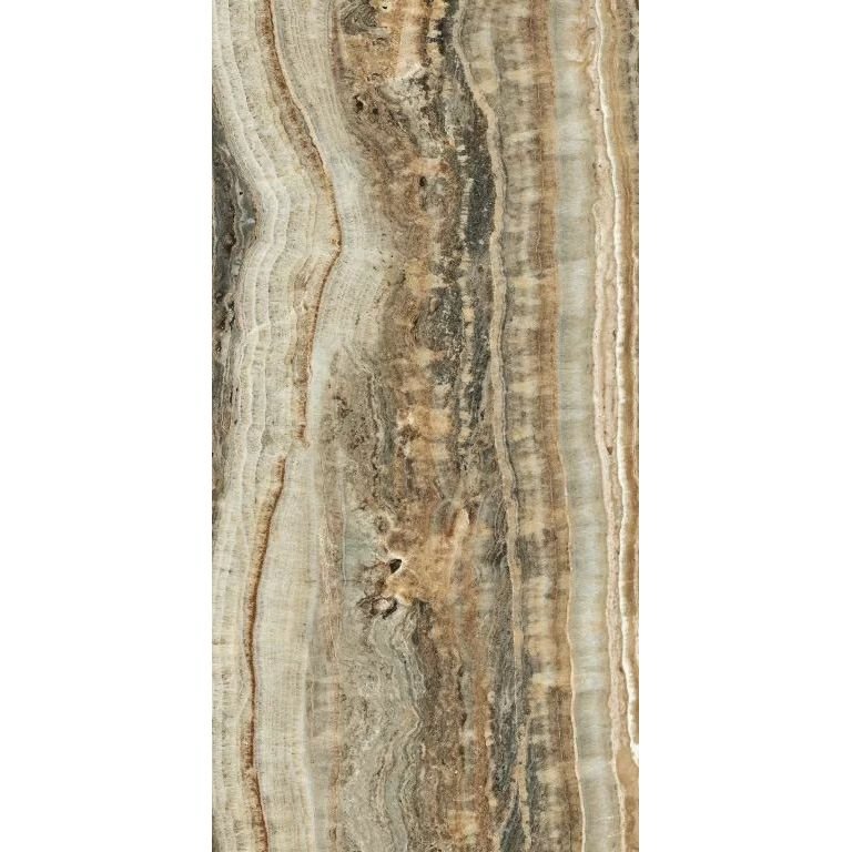 Керамогранит Rex (Рекс) Eccentric luxe caramel glossy 60х120 см, глянцевый (778840)