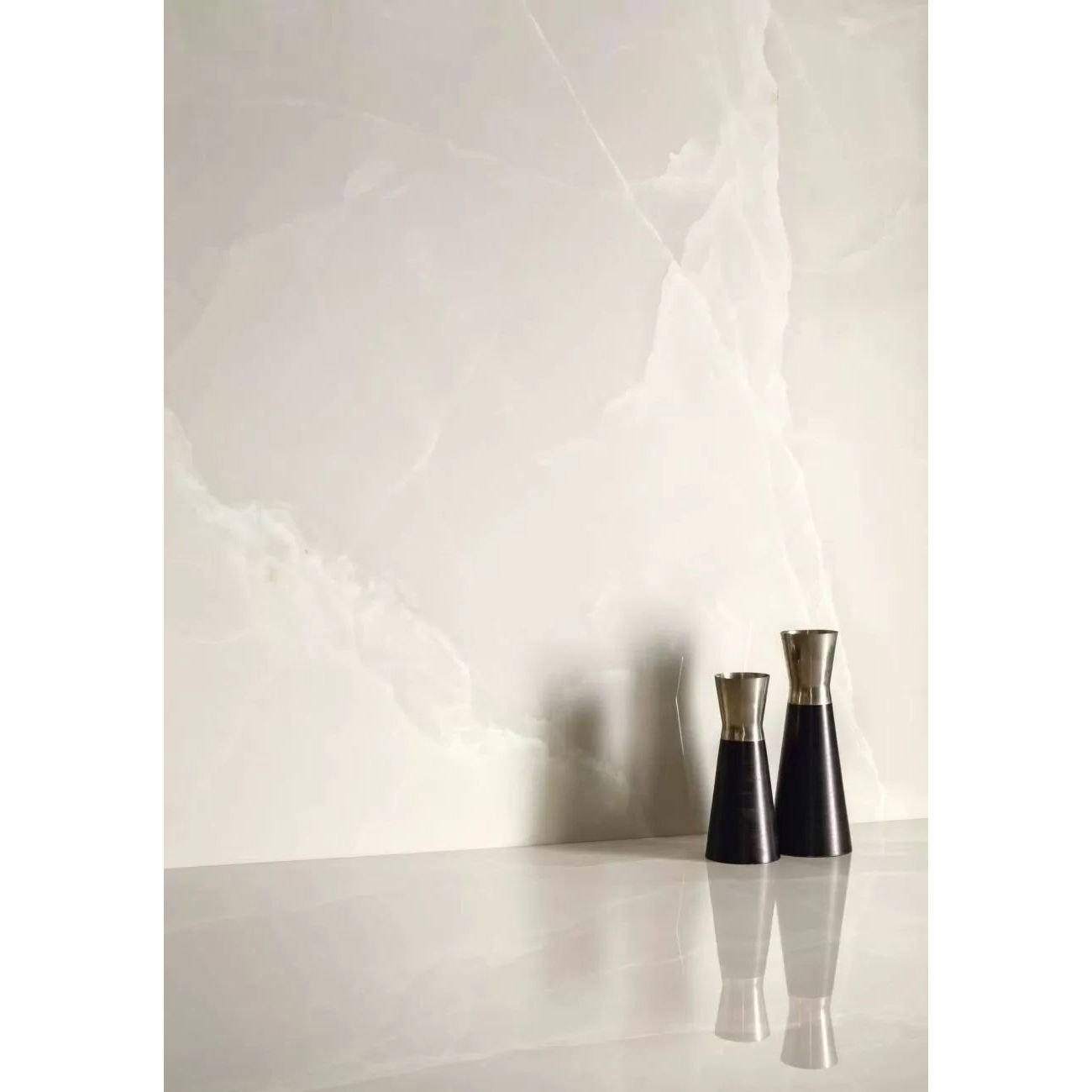 Керамогранит Rex (Рекс) Eccentric luxe cloudy white glo 60х120см (779257)