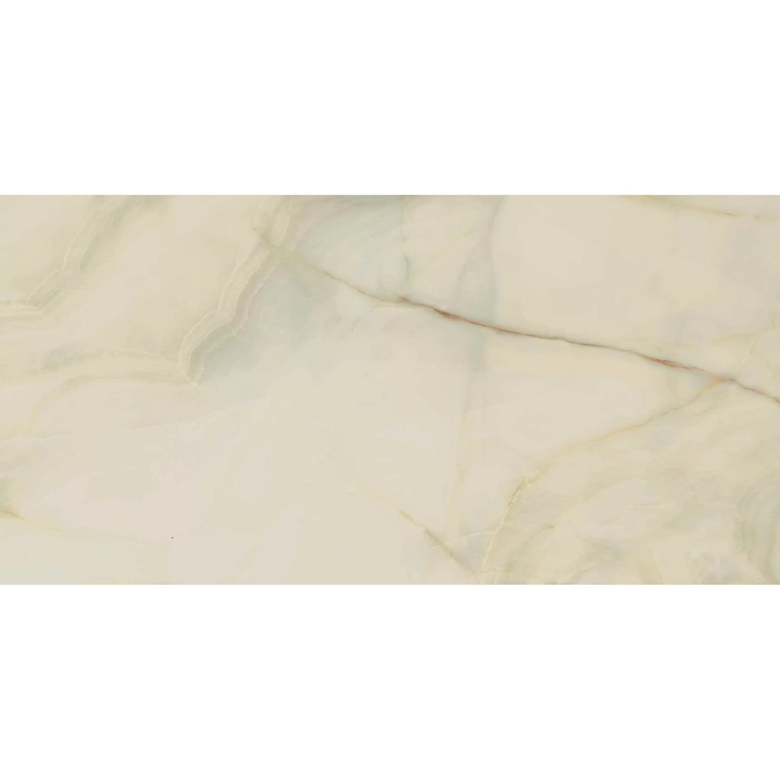 Керамогранит Rex (Рекс) Les bijoux de Rex onyx blanche glossy 60х120 см, глянцевый (766328)