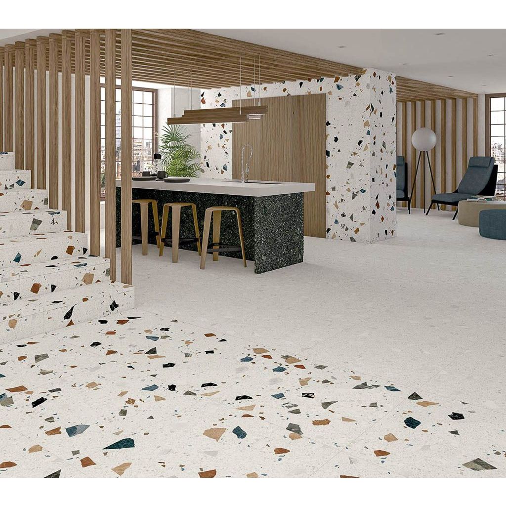 Керамогранит Arcana Ceramica (Аркана Керамика) Stracciatella Miscela-R Grafito 60x120 см, ARC_STR_MG60120