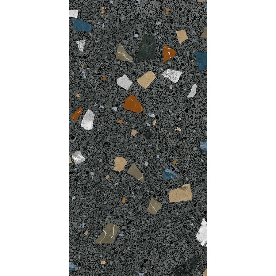 Керамогранит Arcana Ceramica (Аркана Керамика) Stracciatella-R Grafito 60x120 см, ARC_STR_SG60120