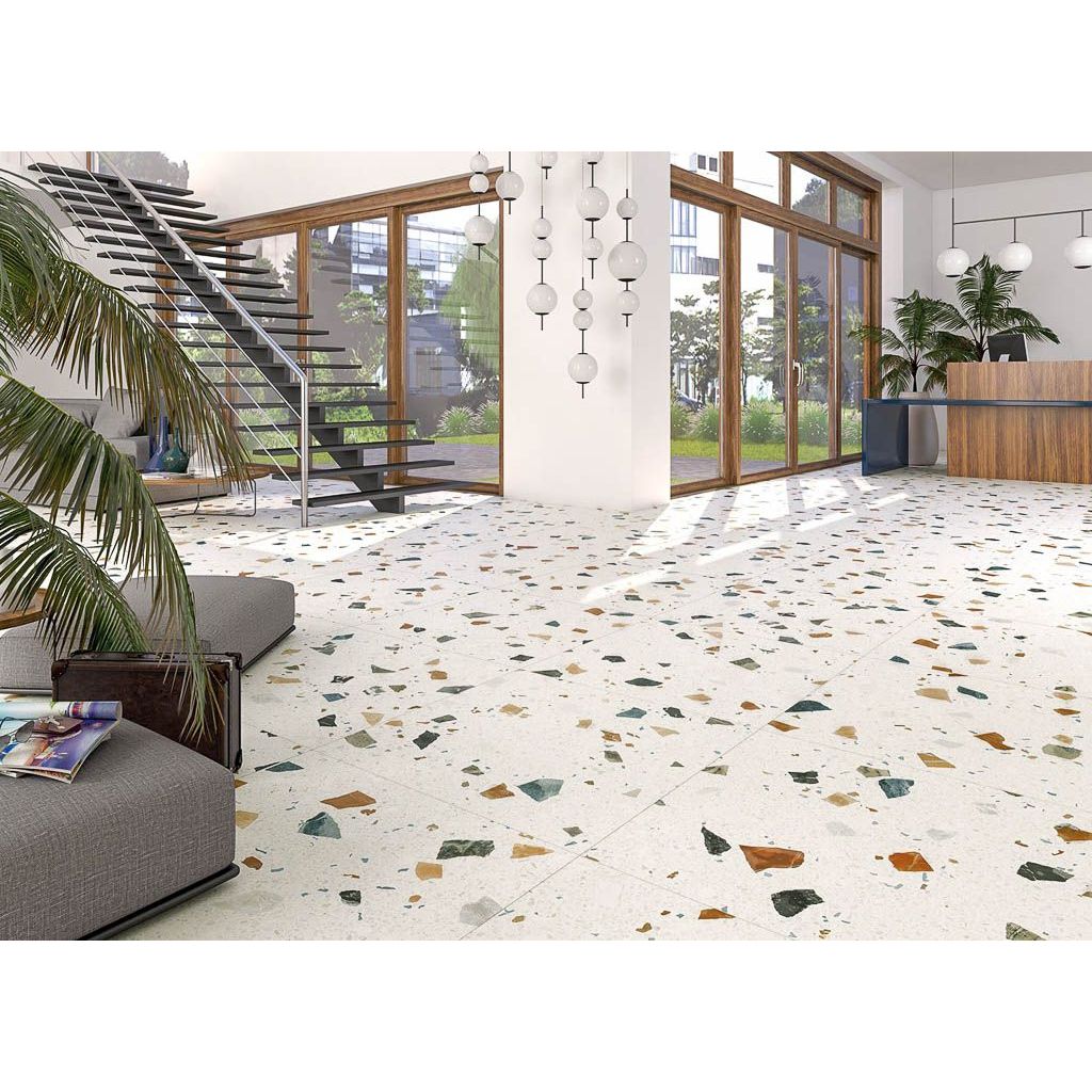 Керамогранит Arcana Ceramica (Аркана Керамика) Stracciatella-R Nacar 80x80 см, ARC_STR_SN