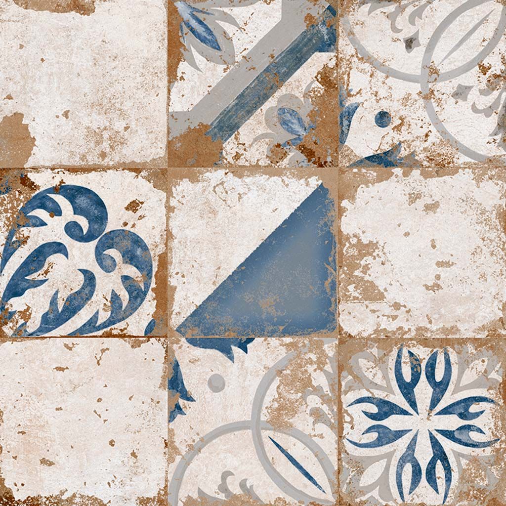 Керамогранит El Molino Memory 7 Azul Brillo 58х58 см