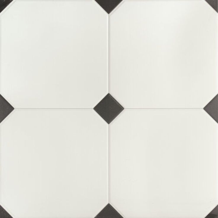 Керамогранит El Molino (Эль Молино) Betera Black-White ректификат 58x58 см