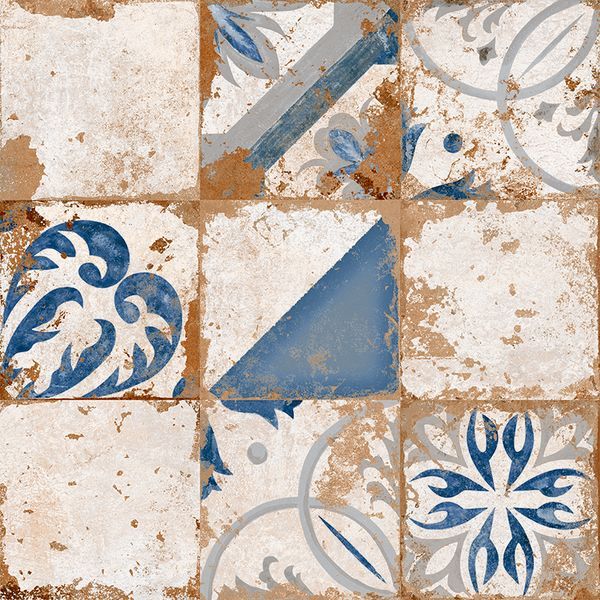 Керамогранит El Molino (Эль Молино) Memory Azul 58x58 см