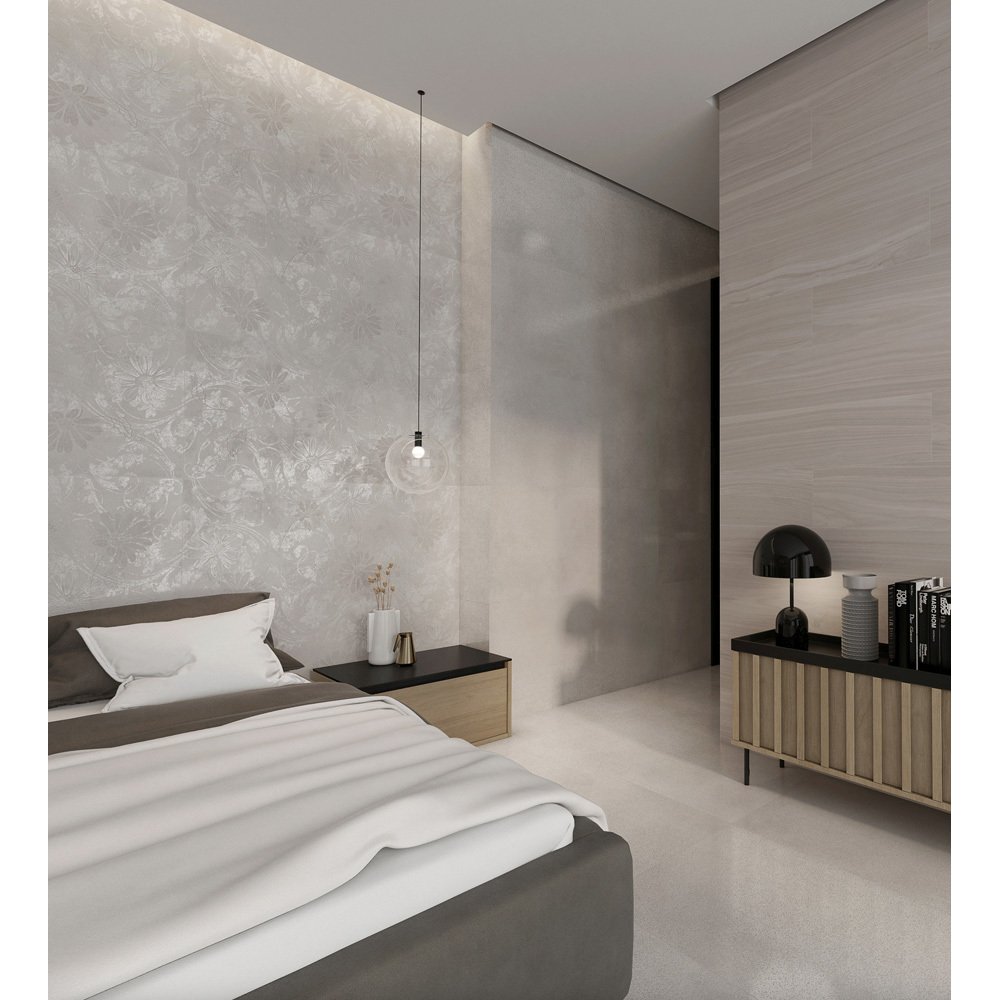 Керамогранит Halcon Ceramicas (Халкон Керамикас) Madox Daisy Gris Lappato 60x120 см, лаппатированный