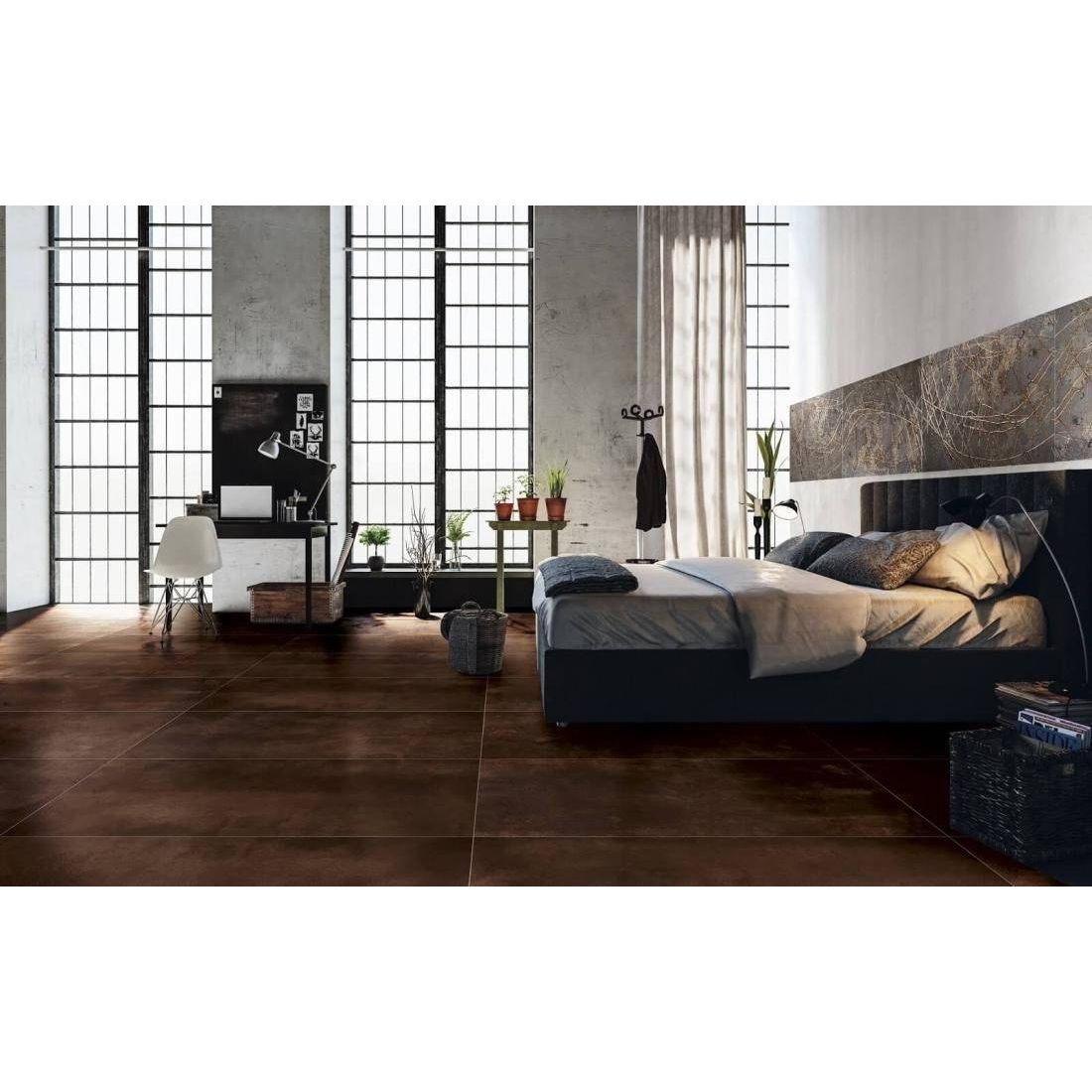 Керамогранит Brennero Ceramiche (Бреннеро Черамике) Mineral Corten Nat Rett 60х120 см